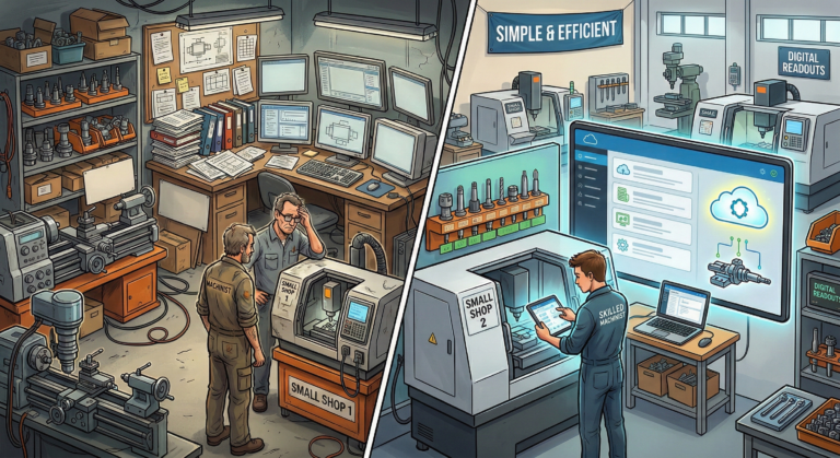 Machine Shop Geek Bridging the Gap: Why Small Machine Shops Struggle with Digital Tool ...